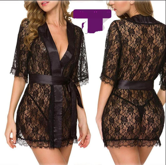 Luxurious Blue Silk Nightwear Set - Light Weight &amp; Comfortable